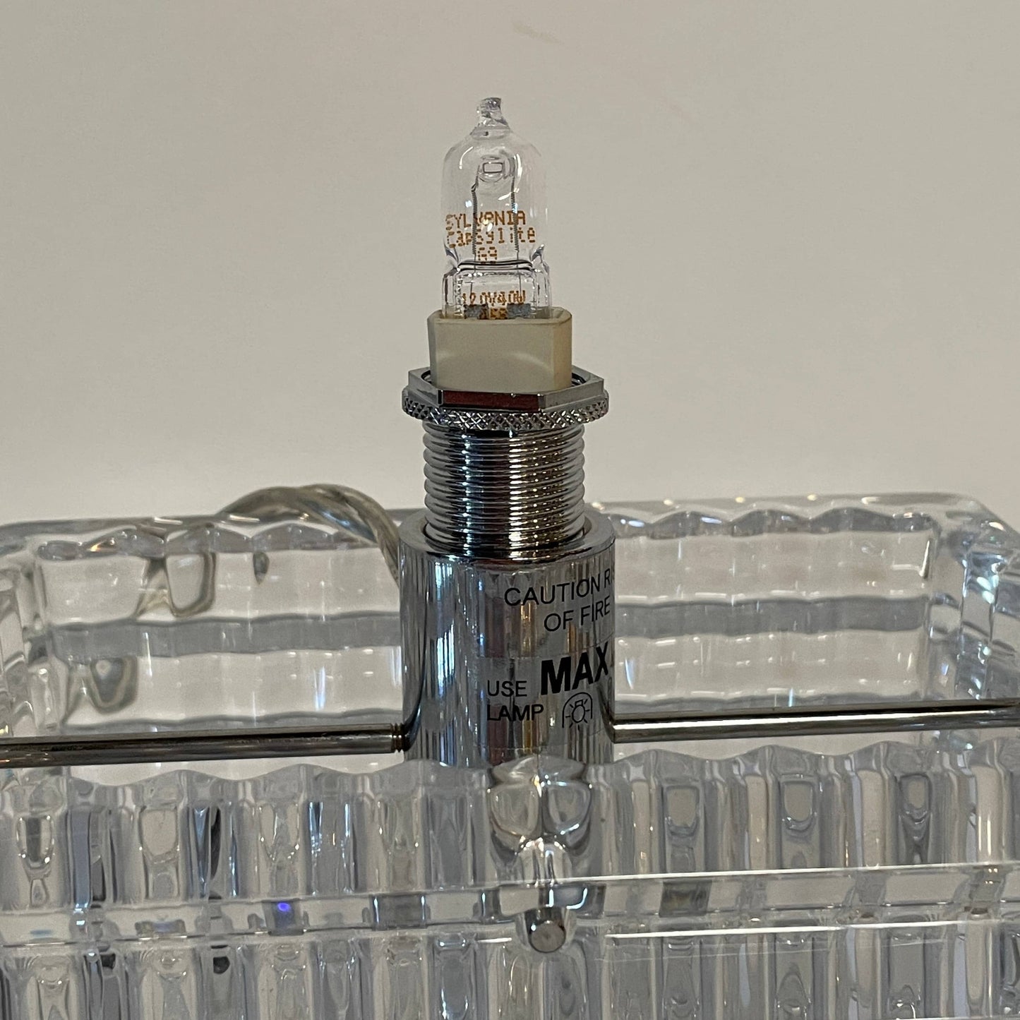 Lampe de table Baccarat Eye