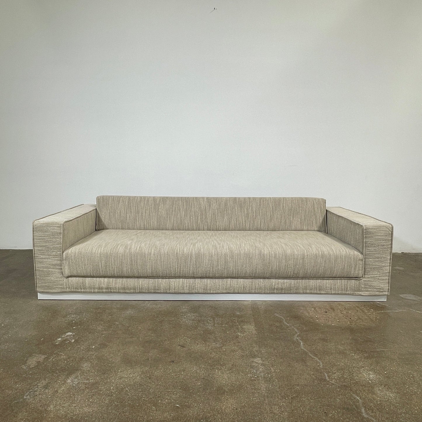 Canapé bas Tacchini avec dossier convertible