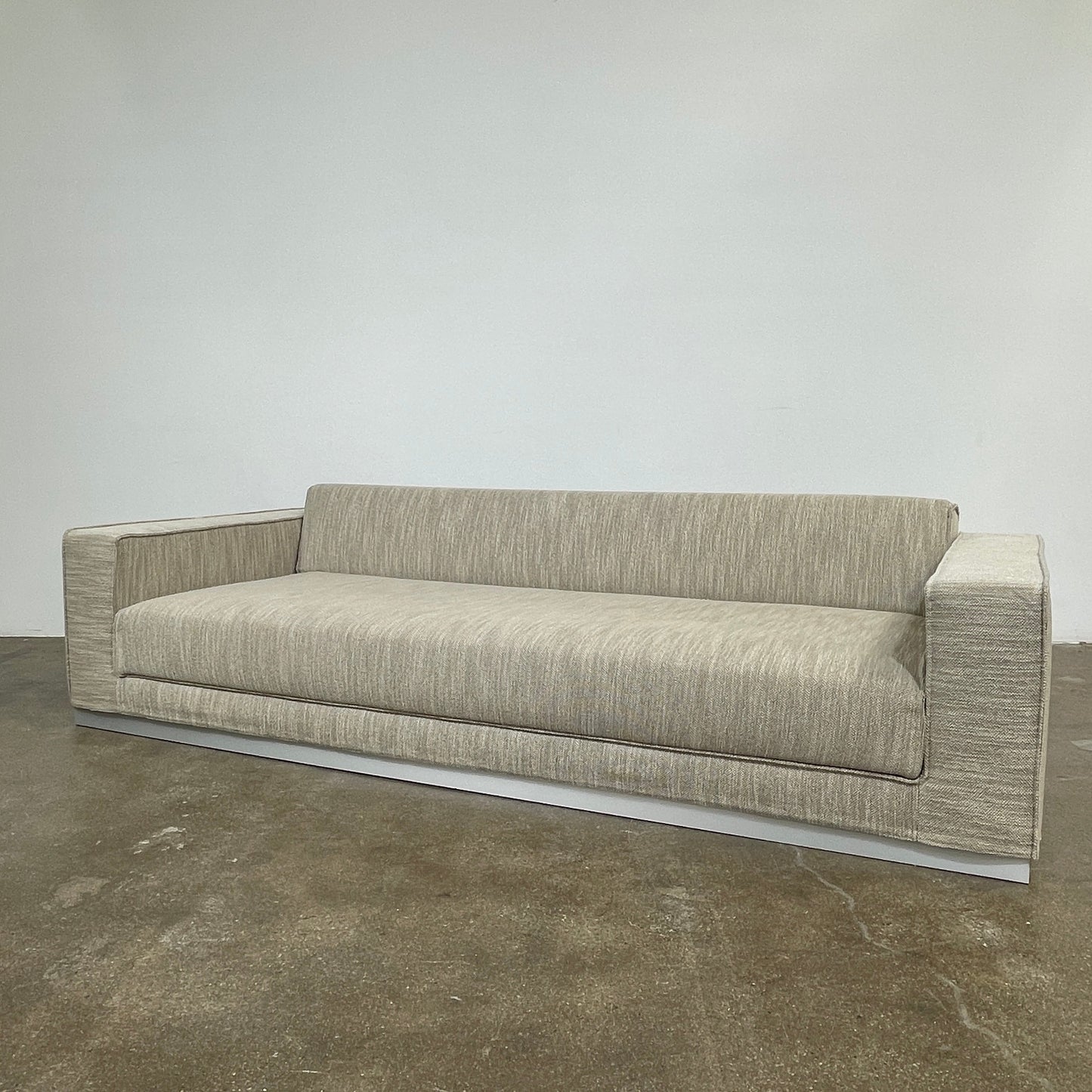 Canapé bas Tacchini avec dossier convertible