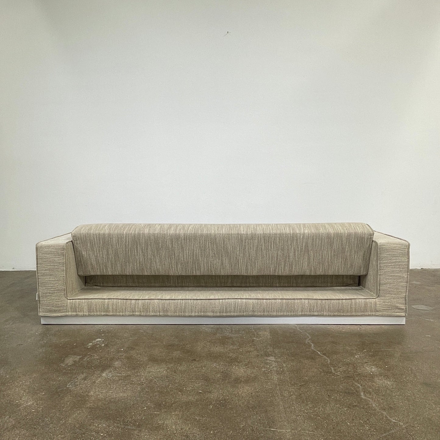 Canapé bas Tacchini avec dossier convertible