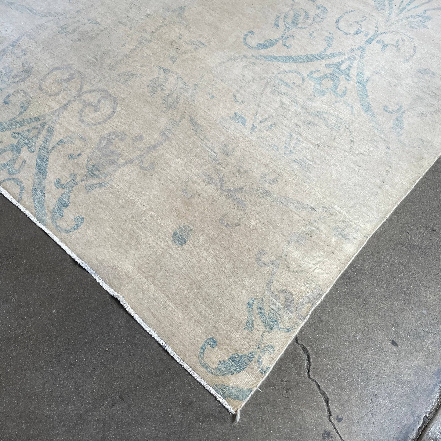 Tapis tissé vintage