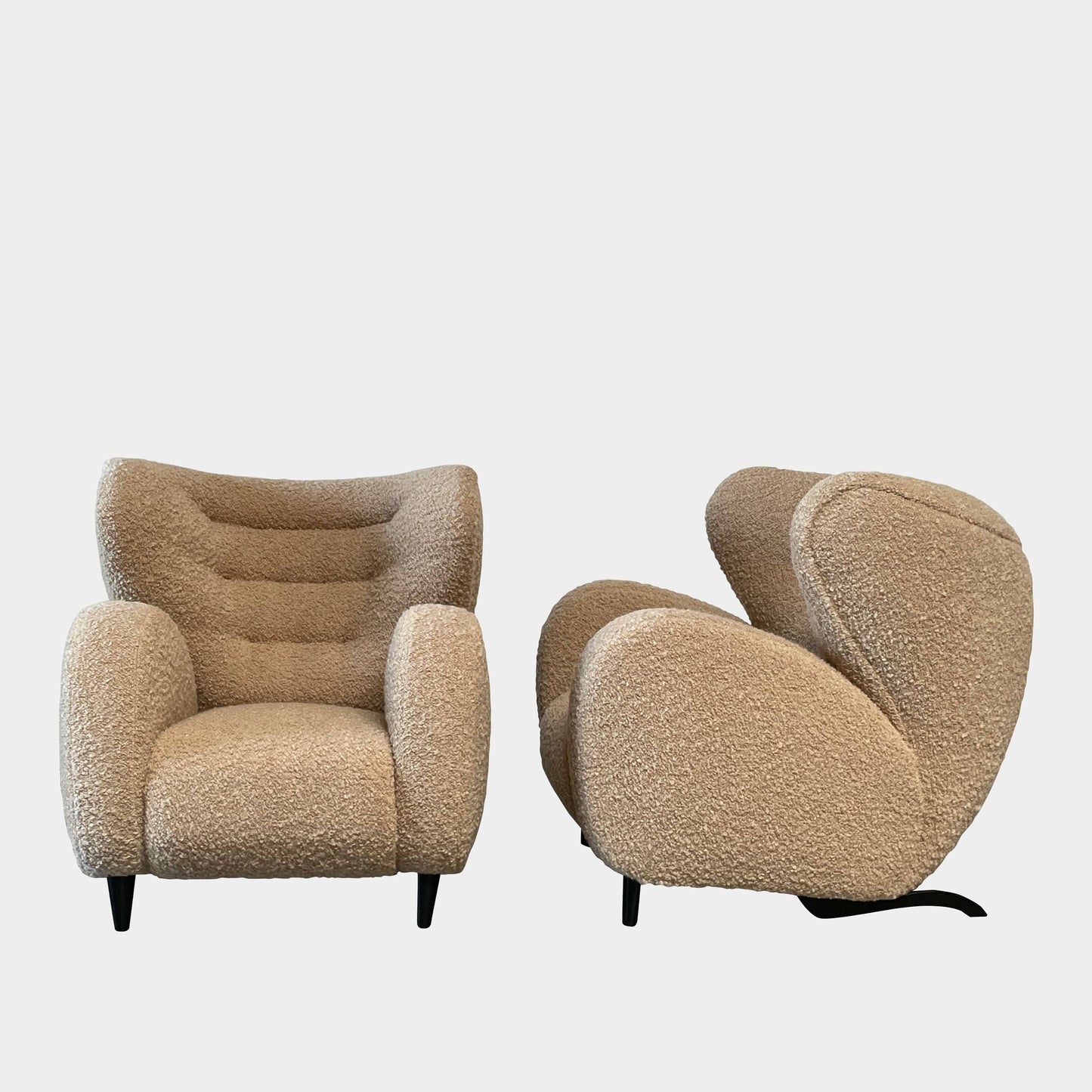 Fauteuils Pierre Augustin Rose Le Minotaure