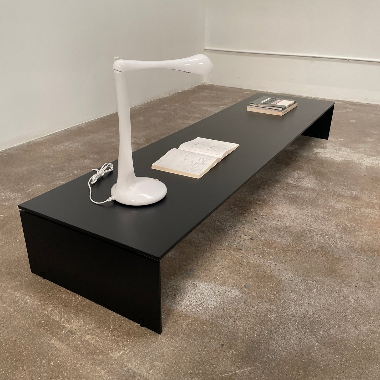 Table basse lumineuse moderne Porro par Piero Lissoni