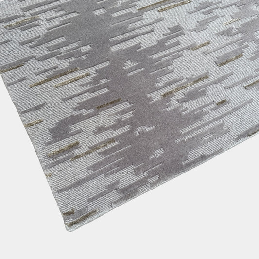 Tapis multi-poils en laine et soie Kvadrat