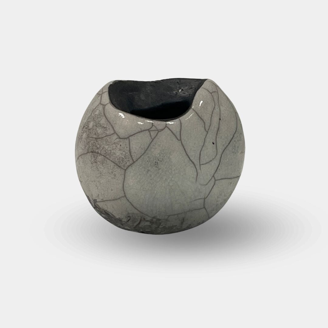 Petit récipient en céramique Raku Sofi