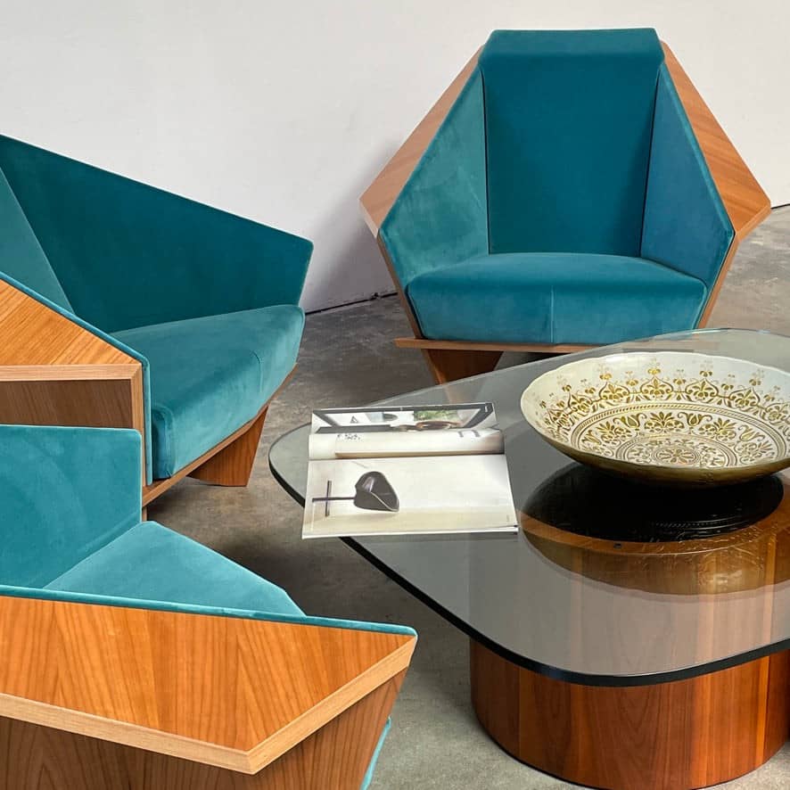 Fauteuil Taliesin 1 de Frank Lloyd Wright pour Cassina