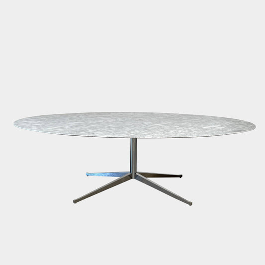 Bureau ovale en marbre Florence Knoll