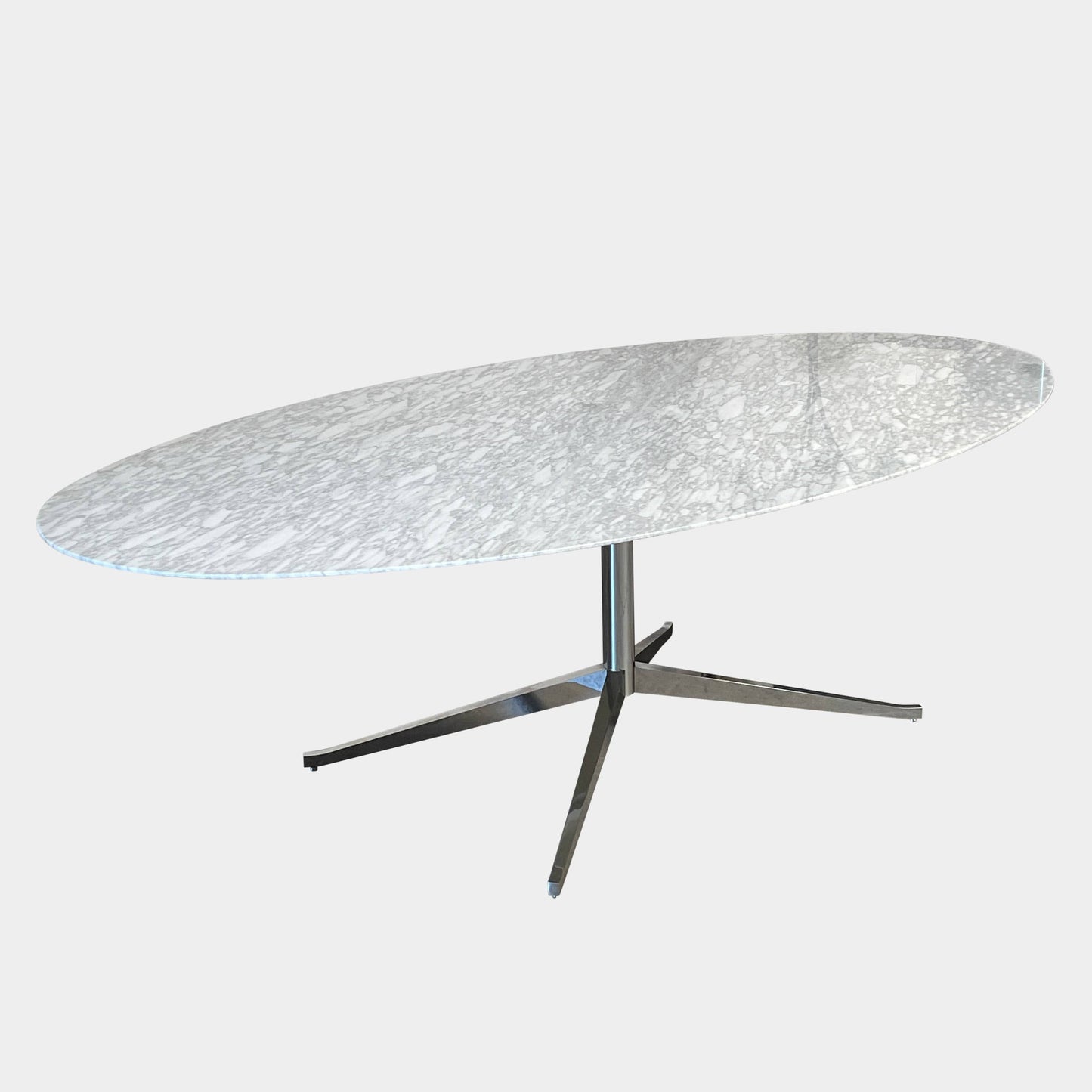 Bureau ovale en marbre Florence Knoll