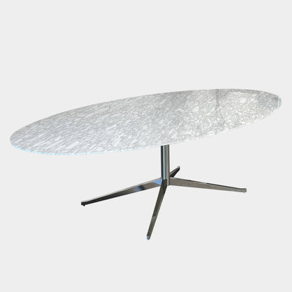 Bureau ovale en marbre Florence Knoll