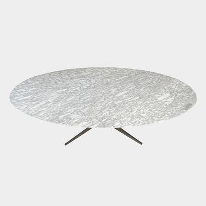 Bureau ovale en marbre Florence Knoll