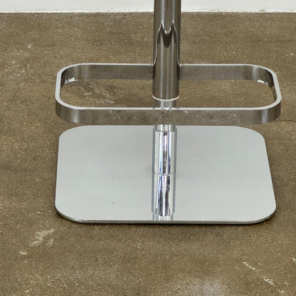 Lot de 4 tabourets de bar pivotants Poltrona Frau ALO