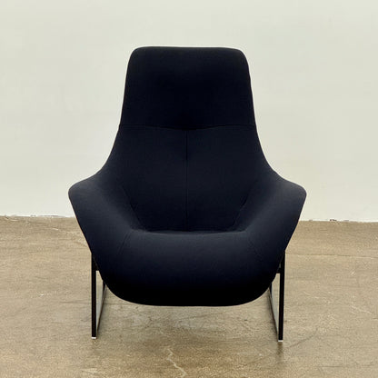 Fauteuil relax inclinable B&amp;B Italia Mart - Assise en tissu