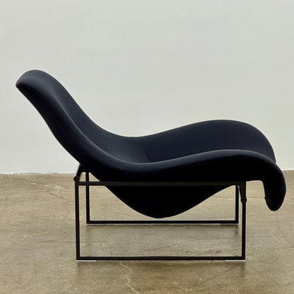 Fauteuil relax inclinable B&amp;B Italia Mart - Assise en tissu