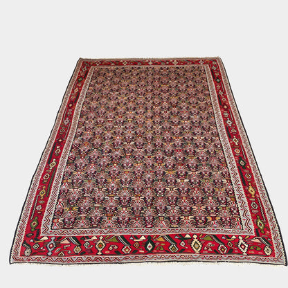 Tapis Kilim en laine antique