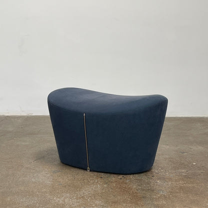 Chaise pivotante avec pouf Papilio de B&amp;B Italia Grande