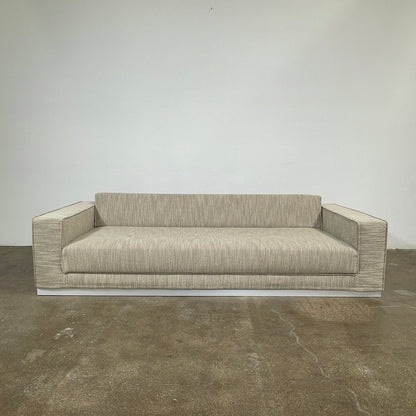 Canapé bas Tacchini avec dossier convertible