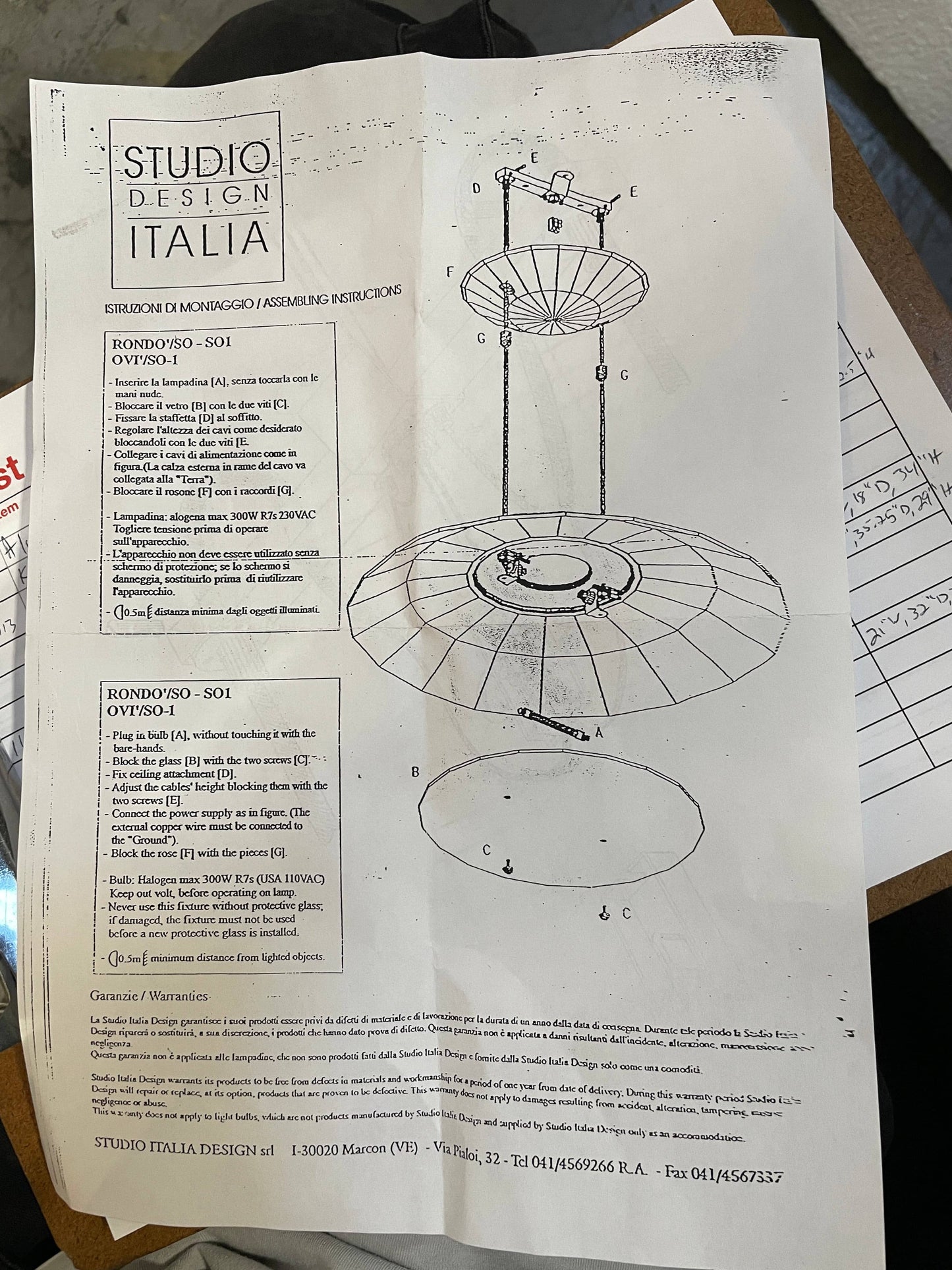 Plafonnier Rondo SO de Studio Design Italia (en attente)