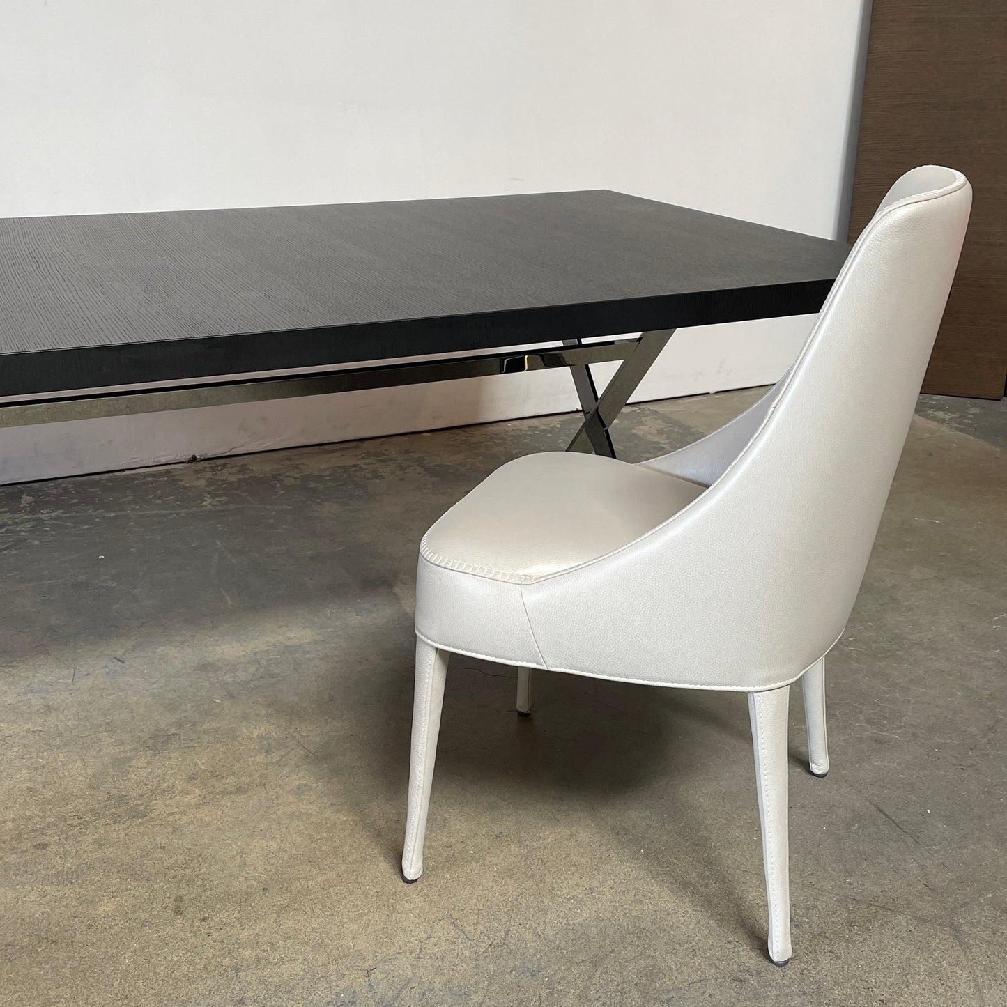 Ensemble de deux chaises de salle à manger Maxalto Febo