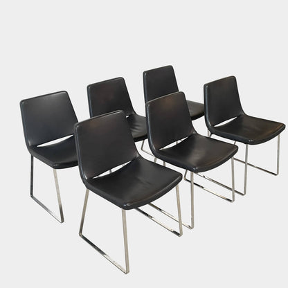 Ensemble de chaises de salle à manger Metropolitan de B&amp;B Italia