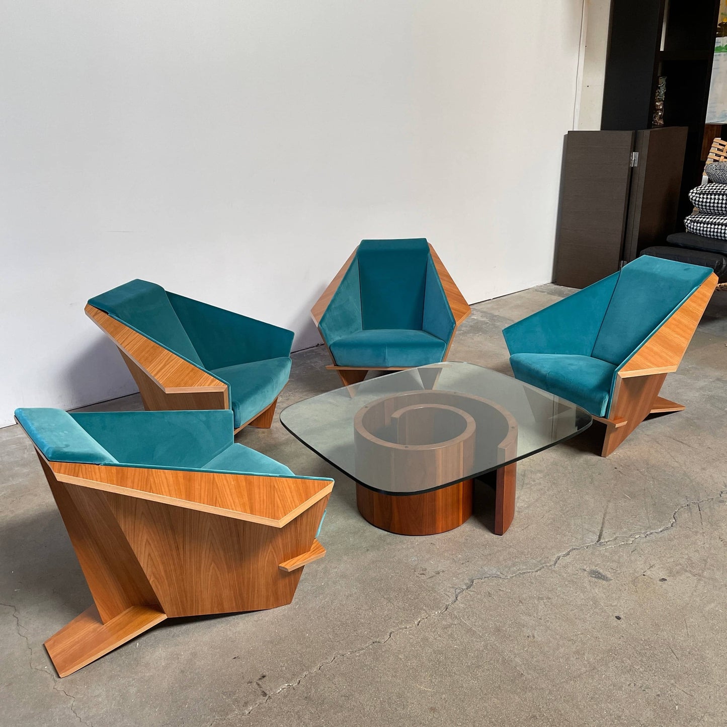 Fauteuil Taliesin 1 de Frank Lloyd Wright pour Cassina