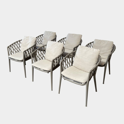 Ensemble de chaises de salle à manger d'extérieur Erica de B&amp;B Italia