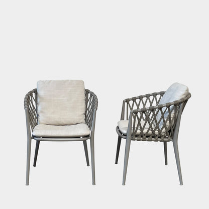 Ensemble de chaises de salle à manger d'extérieur Erica de B&amp;B Italia
