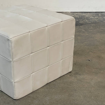 Pouf en cuir patchwork De Sede