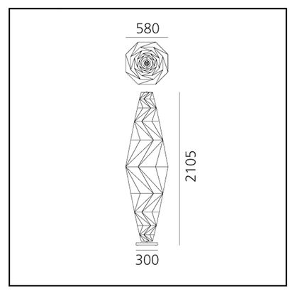 Lampadaire Artemide Minomushi