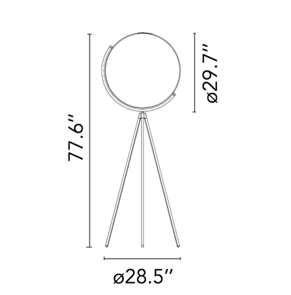 Lampadaire Flos Superloon