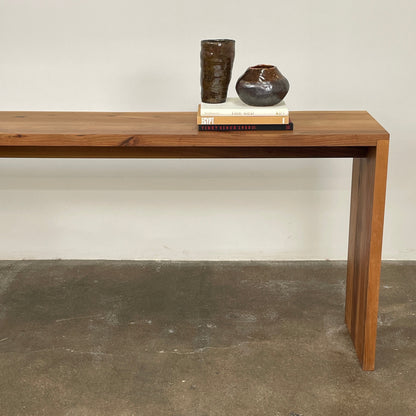 Table haute en chêne Ponte e15